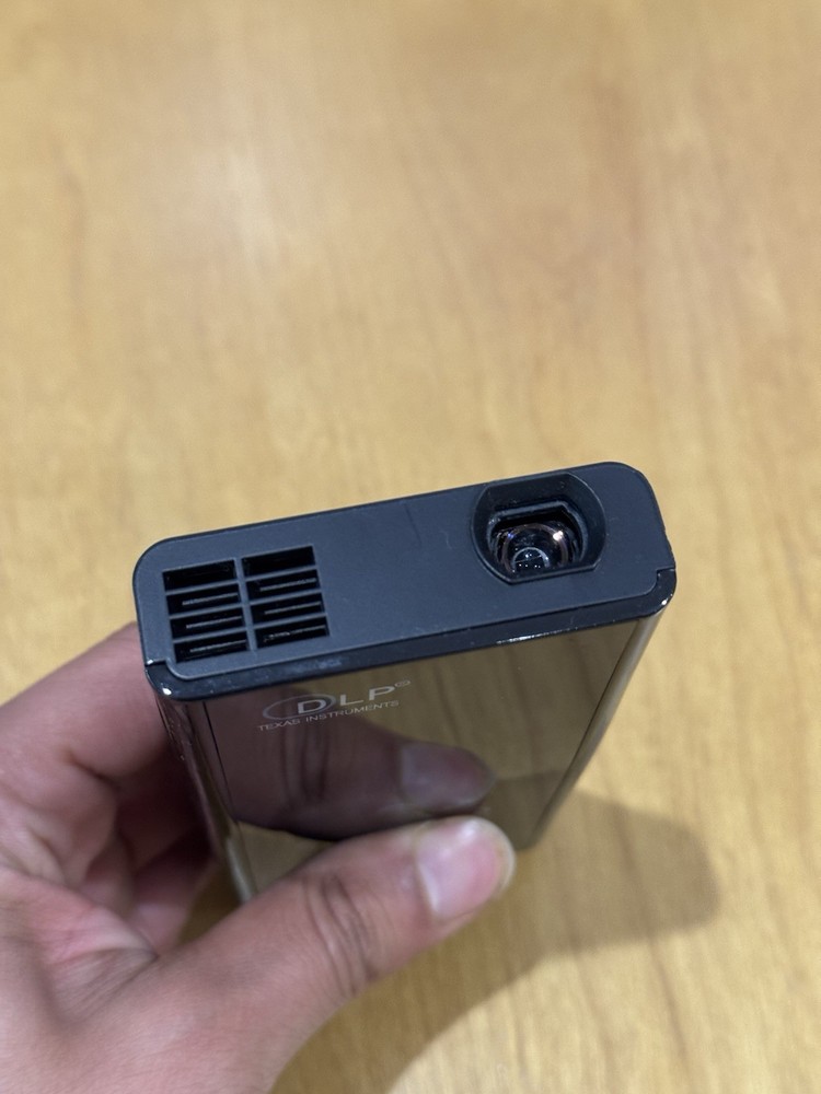 DLP Mini Smart Projector LED Dual Core Bluetooth Black