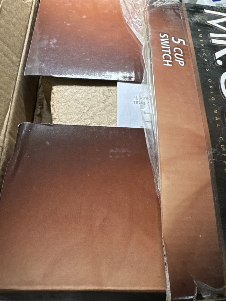 Mr. Coffee 5-Cup Switch Coffee Maker On/Off Indicator Light 2014 New Open Box