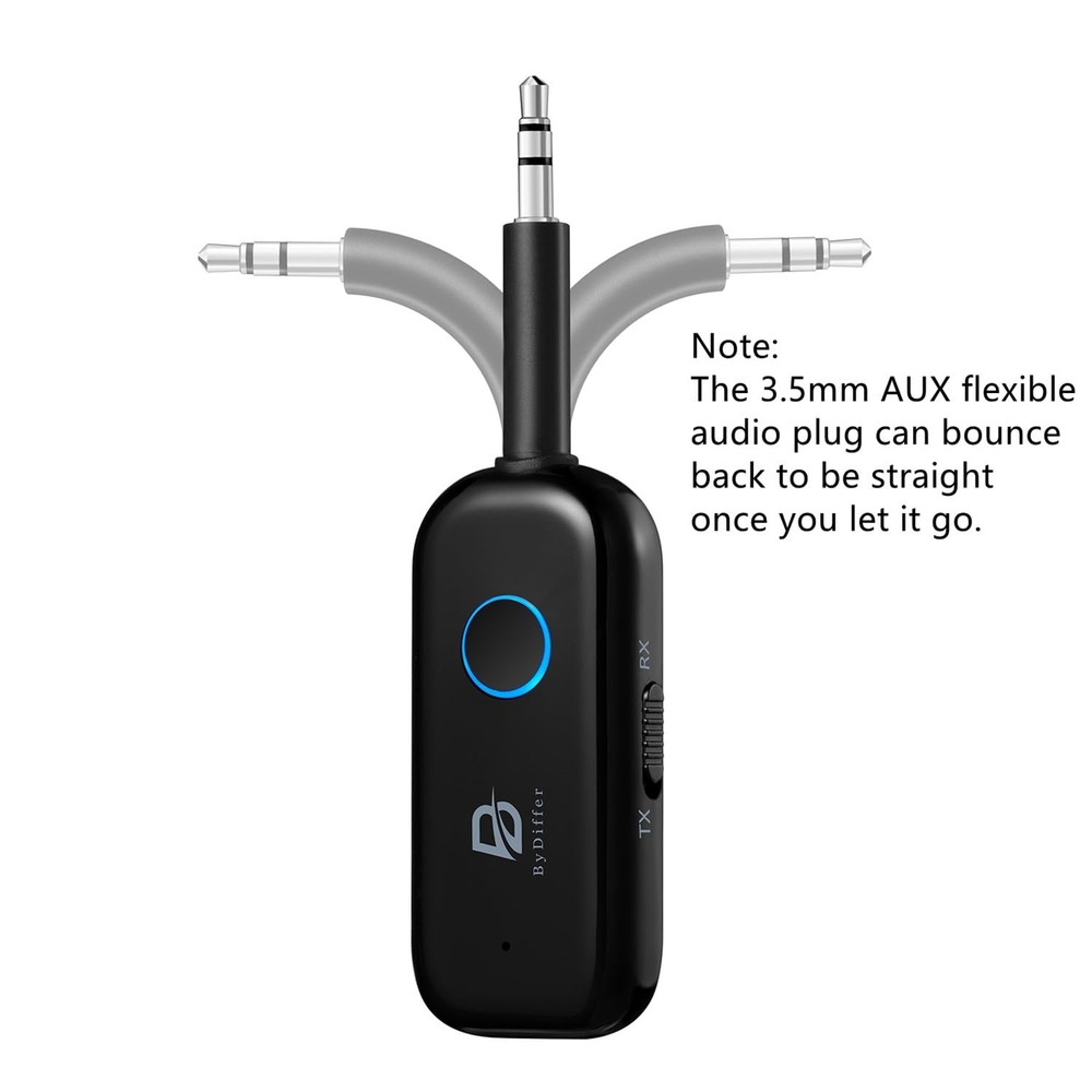 Bluetooth 5.2 Audio Transmitter Receiver for TV, Bluetooth Transmitter for He...