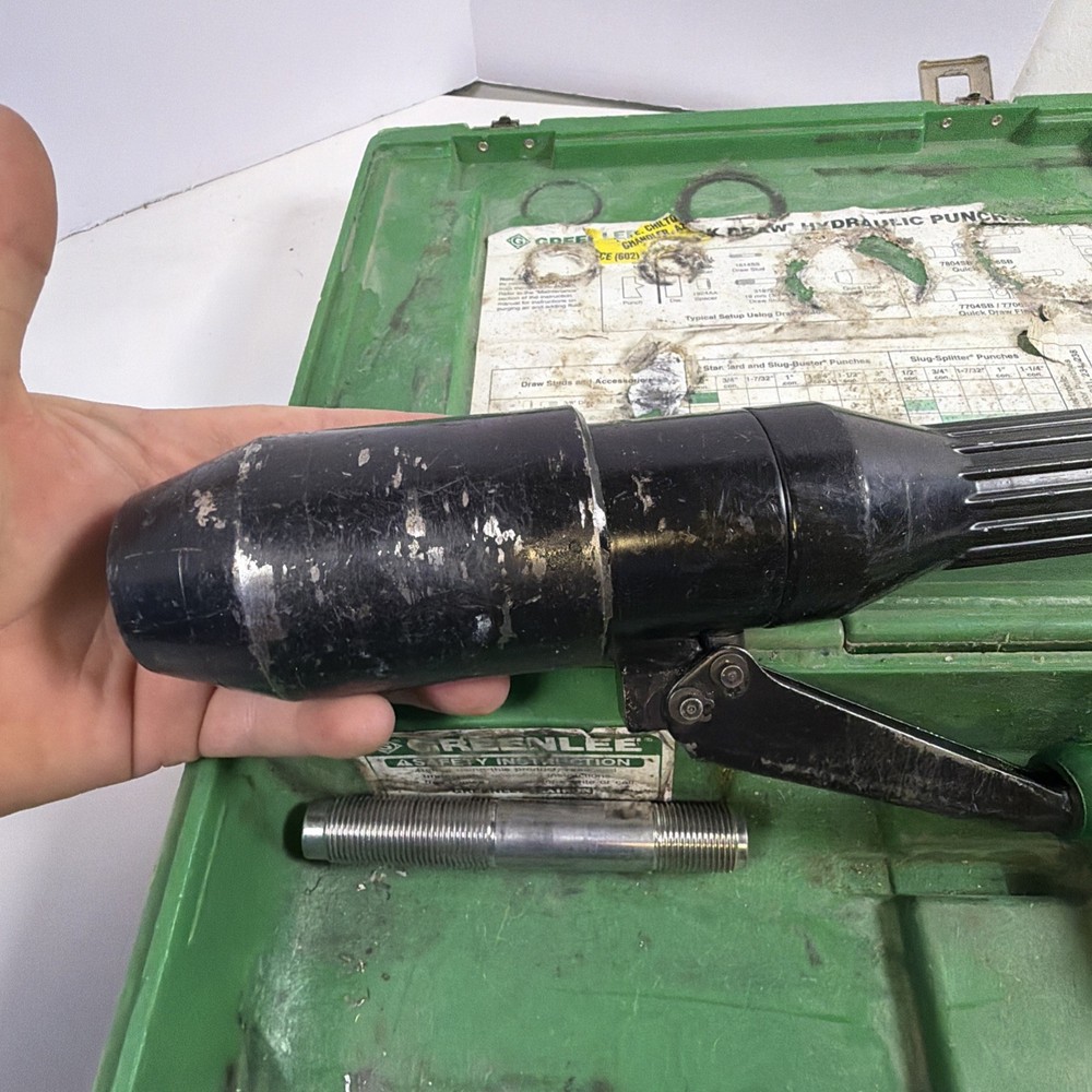 Greenlee 7804SB Hydraulic Punch Driver Quick-Draw