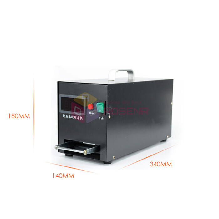 220V Digital Photosensitive Seal Flash Stamp Machine Selfinking Stamping Making