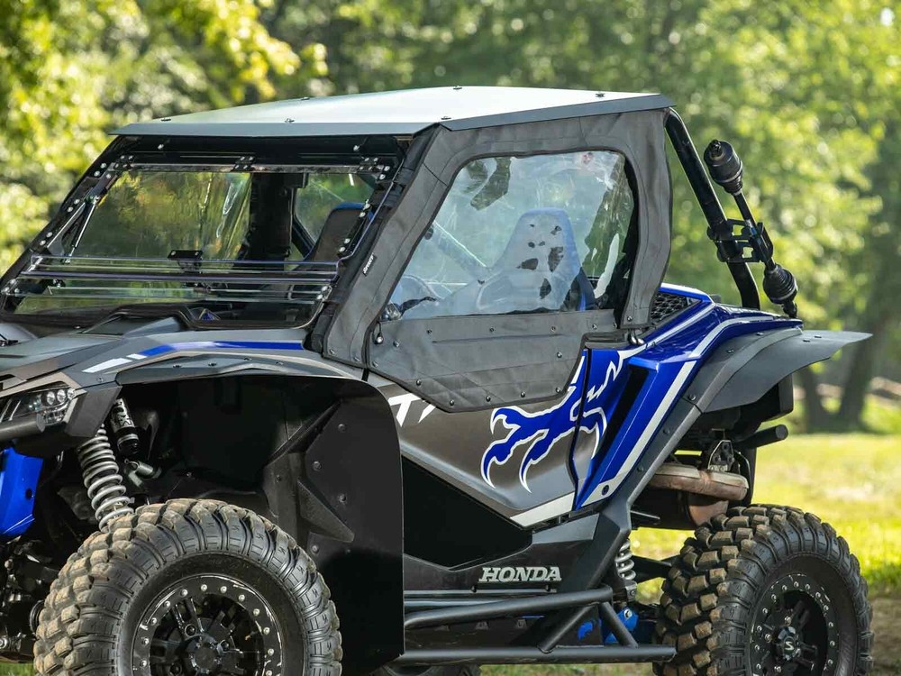 SuperATV Primal Soft Cab Enclosure Upper Doors Honda Talon/Standard/ Windshield