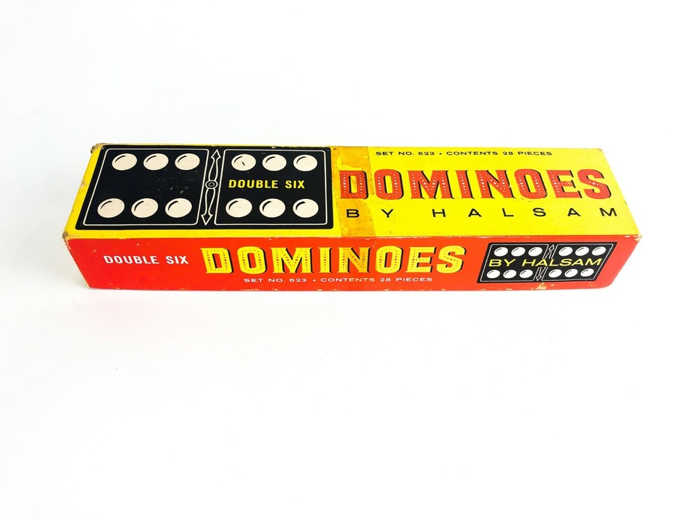 Vintage Halsam Domino Set