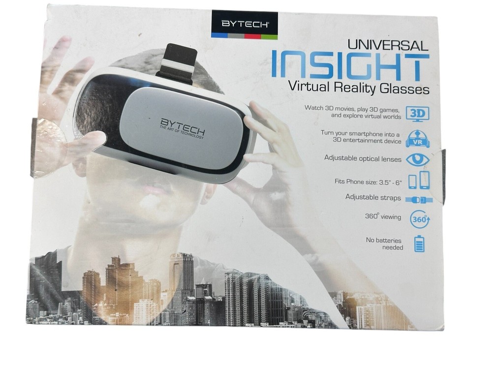 UNIVERSAL INSIGHT VIRTUAL REALITY GLASSES BYTECH