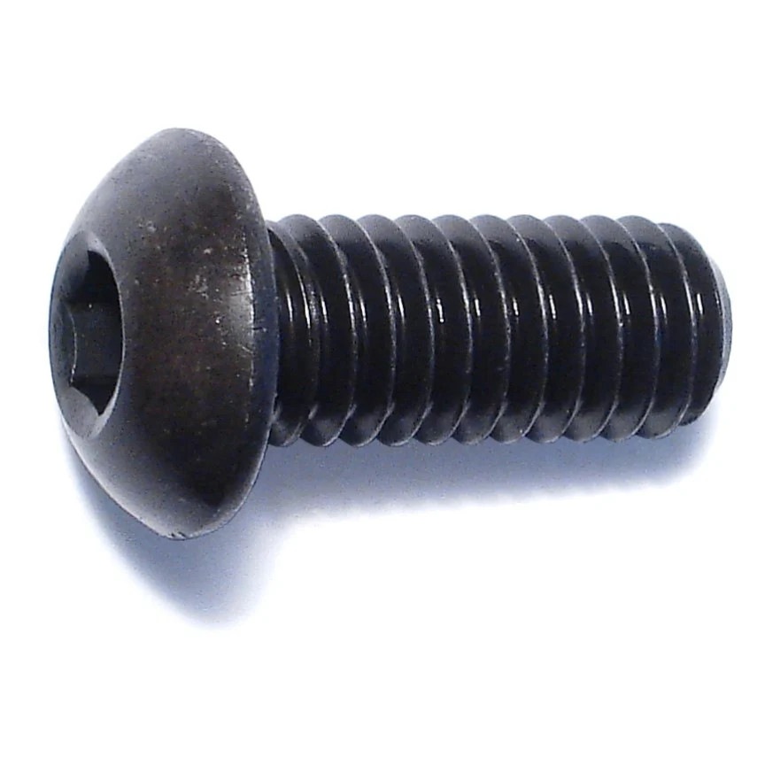 5/16"-18 x 3/4" Plain Button Head Socket Cap Screws (10 pcs.)