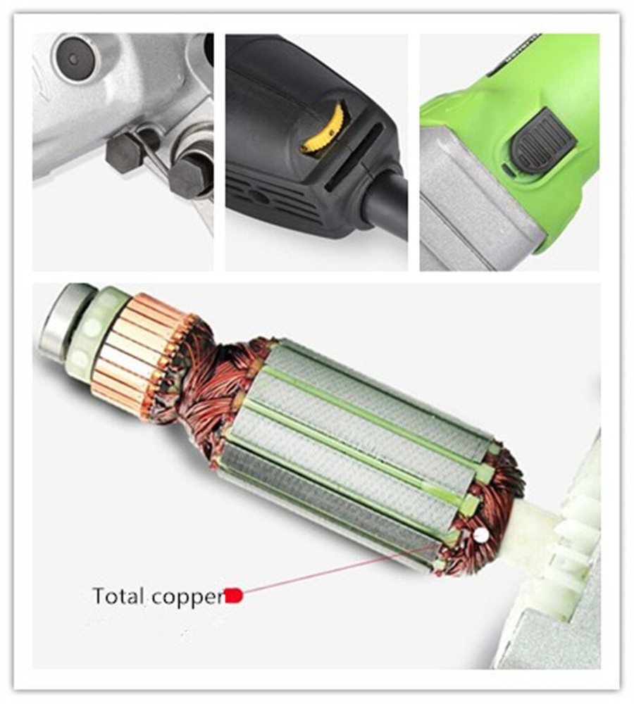 Tube Polisher 800W Belt Sander Sanding Machine Variable Speed Cordless Machine