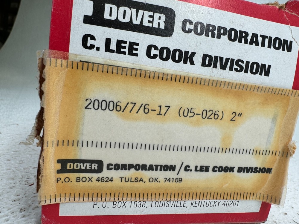 (19) Cook Compression Oil Wiper Rings