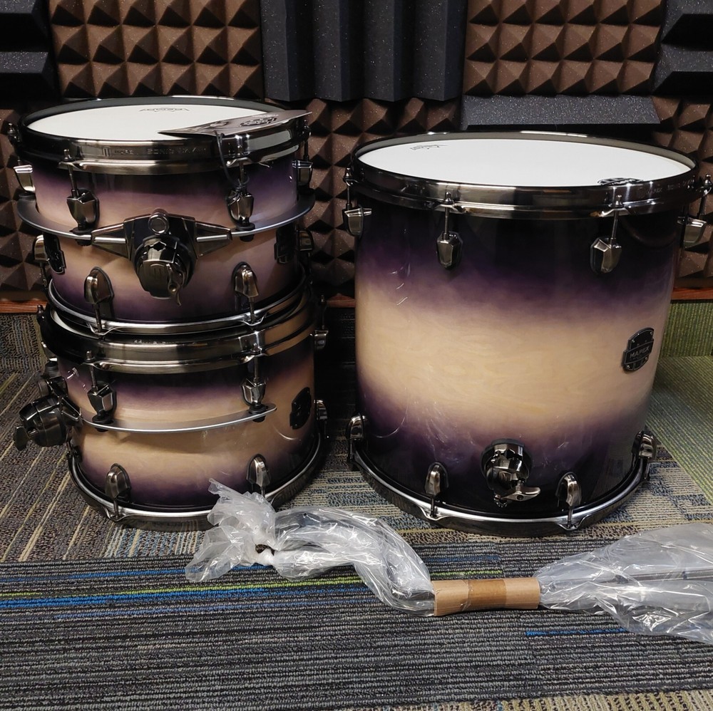Mapex Saturn Evolution Birch Walnut Exotic Violet Burst 3 pc Shell Pack