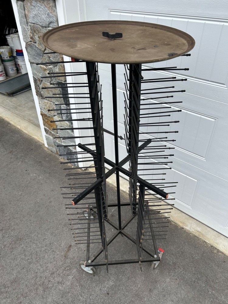 JackStack 100-Plate Extra-Long Mobile Pizza Plate Rack JS100C/9"