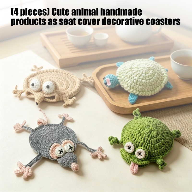 Flexible Polyester Cup Mat Thermal Protections Pad For Tables Counters Desks