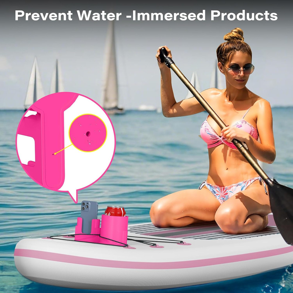 Paddle Board Drink Holder, SUP Cup Holder Accessory for Kayaking