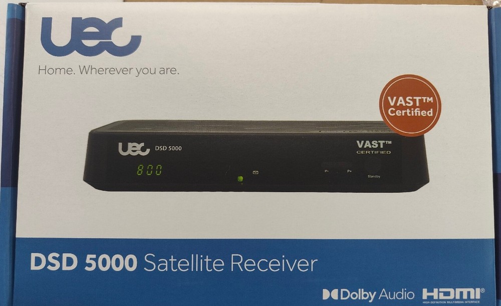 VAST Decoder Satellite Receiver Altech 2023 UEC DSD 5000 RV now Christian TV