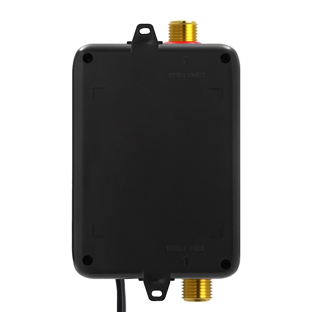 110V 3000W Black Instant Electric Hot Water Heater Wall Mounted 4.57*2.76*7.68in