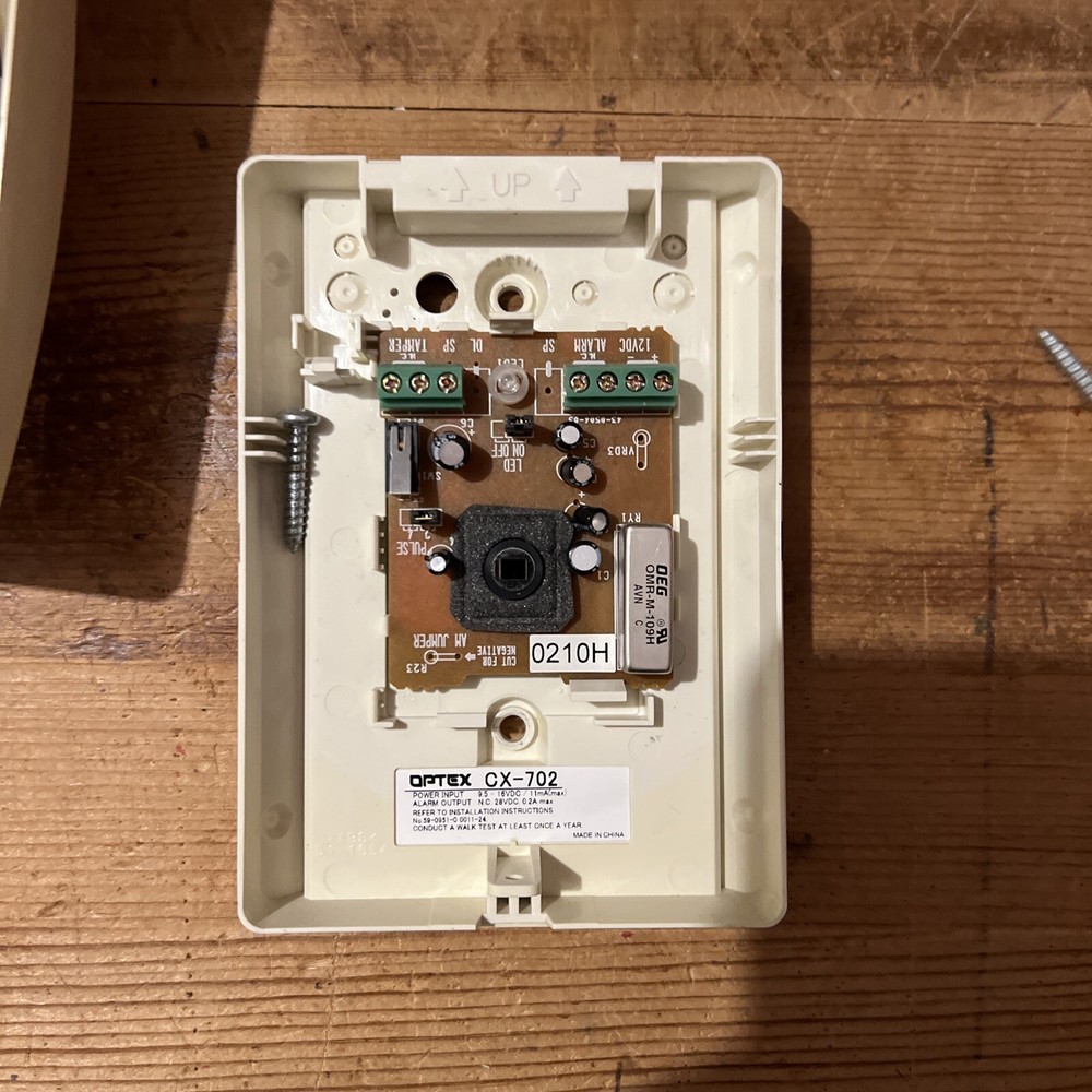 Optex Long Range Motion Detector CX-702 Tested & Working