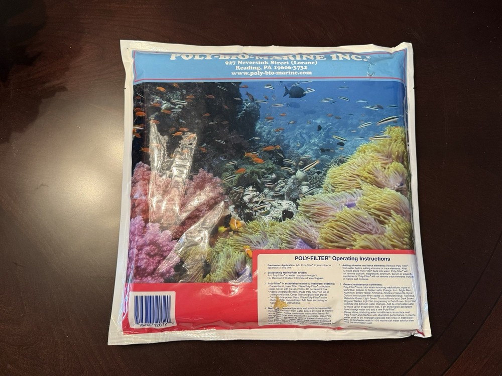 Poly -Filter Pad LARGE 12” X 12” PLEASE READ DESCRIPTION NEW
