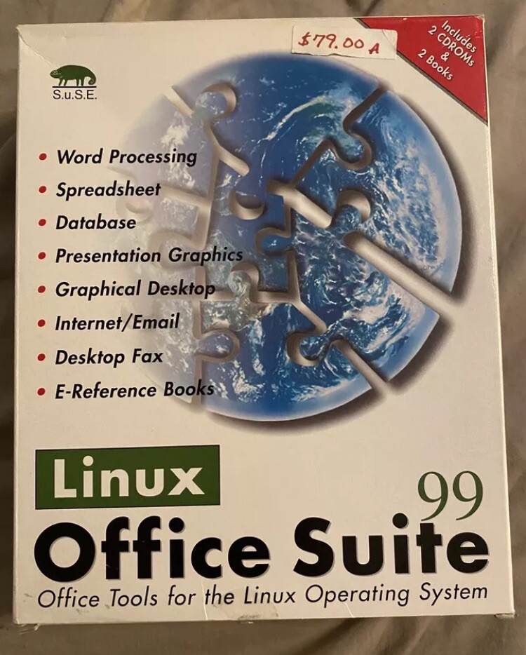Suse Linux Office Suite 99 Big Box Pc
