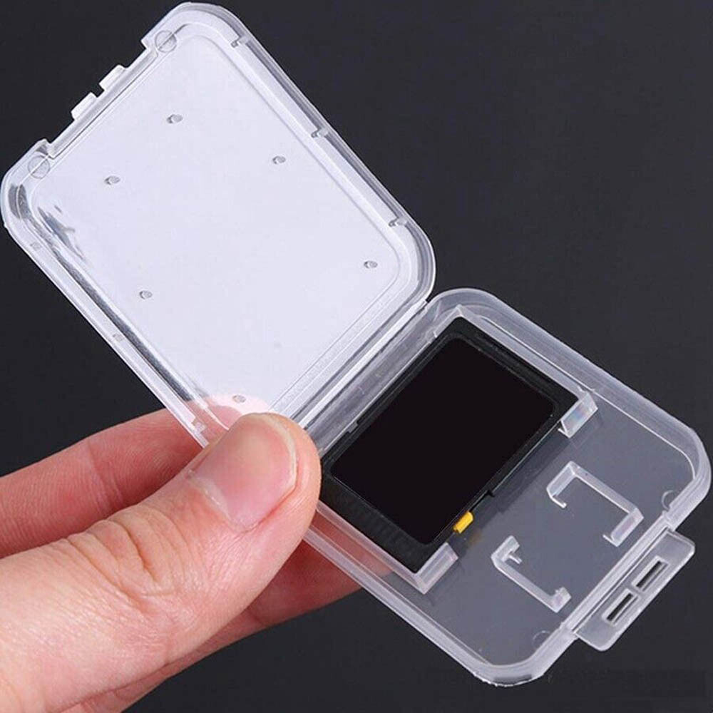 40Pcs Case Holder for Micro SD SDHC Memory Card Box Storage Hard Plastic N865