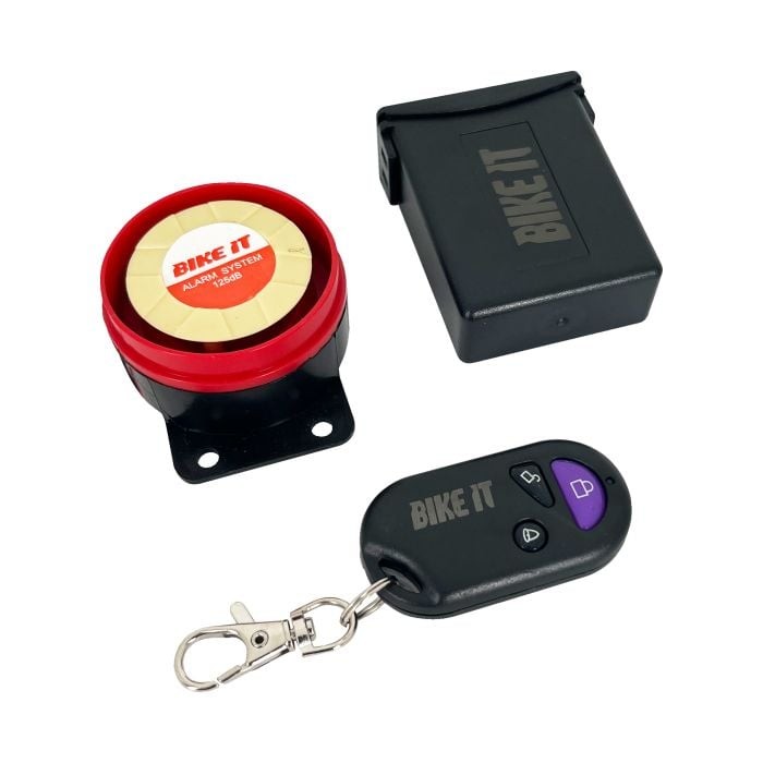 BIKETEK 12V REMOTE MOTORCYCLE ALARM - BASIC MODEL