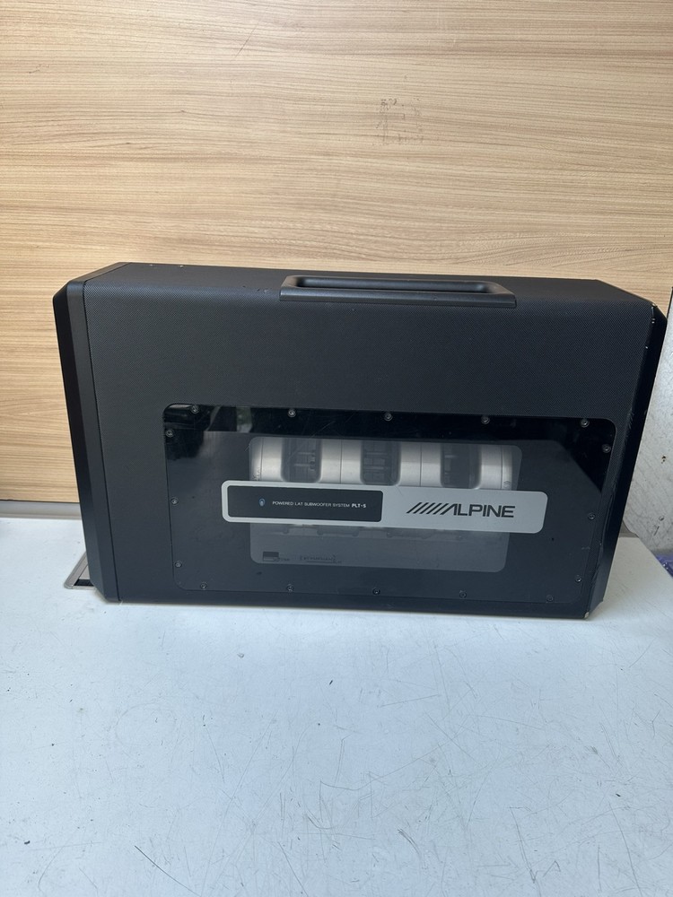 Alpine PLT-5 Powered Subwoofer System (please See Pics)