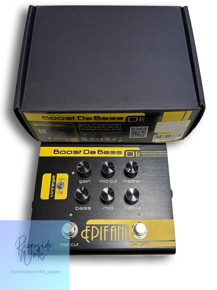 Epifani Boost DaBass DI PRO Preamp