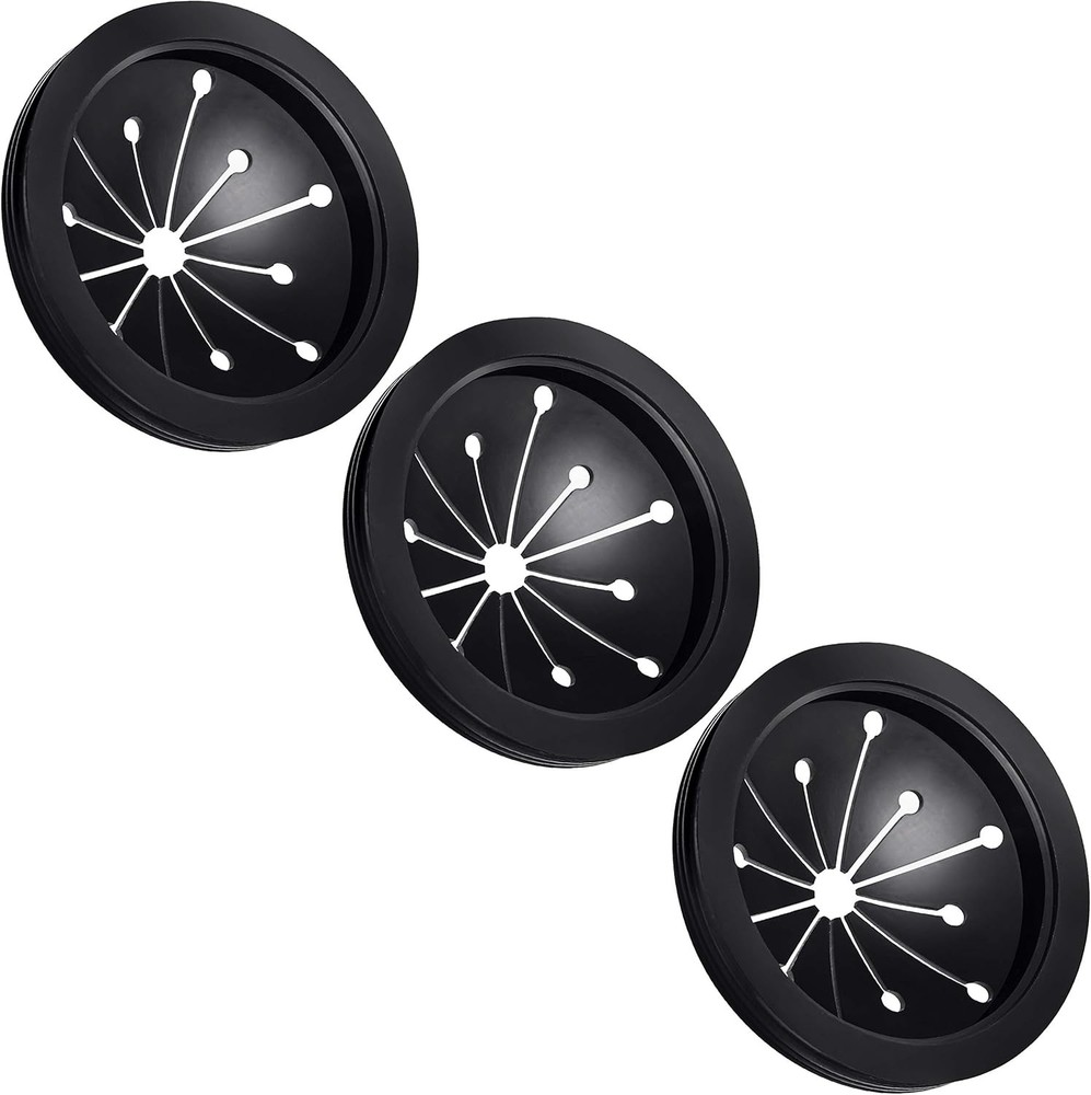 3 Pcs Garbage Disposal Splash Guards Sink Baffle Disposal Replacement Multi-func