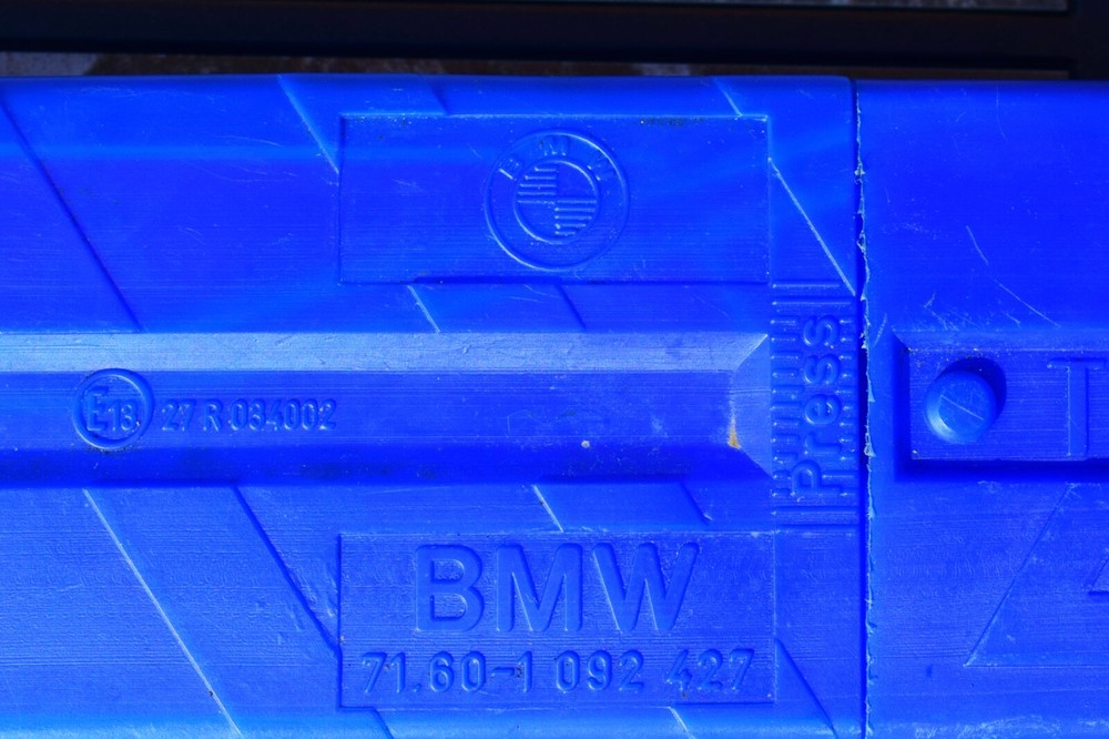 BMW Fold Up Warning Triangle with original case. Genuine BMW part.