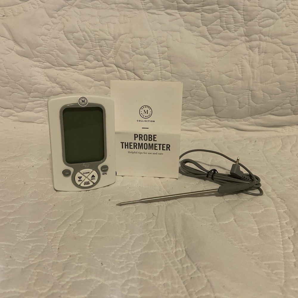 Martha Stewart - digital Probe thermometer - Open Box - Never Used