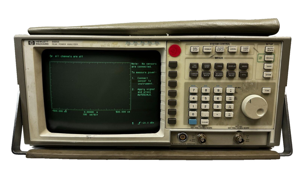 HP AGILENT 8991A PEAK POWER ANALYZER