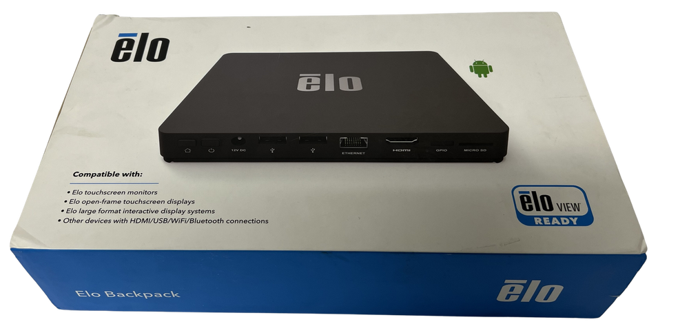 NEW Elo Backpack Elo-Kit-EloView-Engine E611864