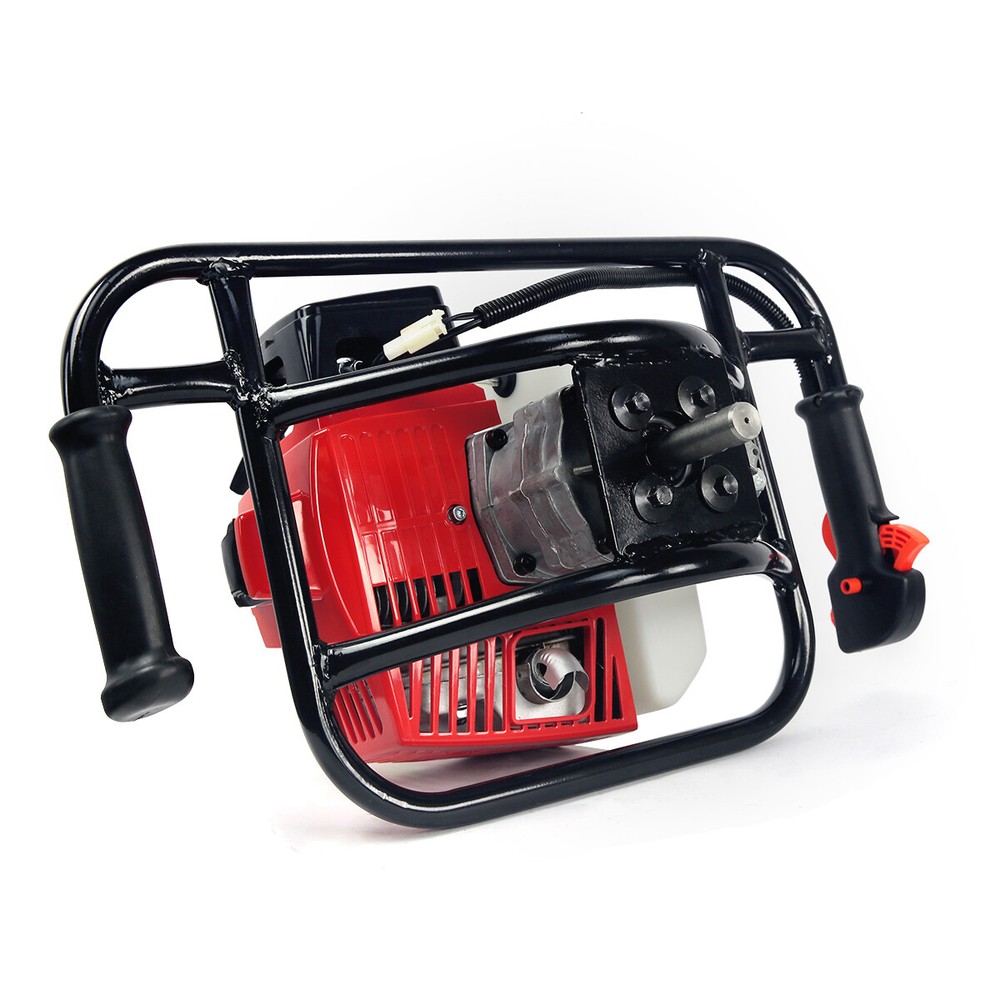 XtremepowerUS 2.5HP Post Hole Digger Earth Auger Powerhead EPA Include 4" 8"