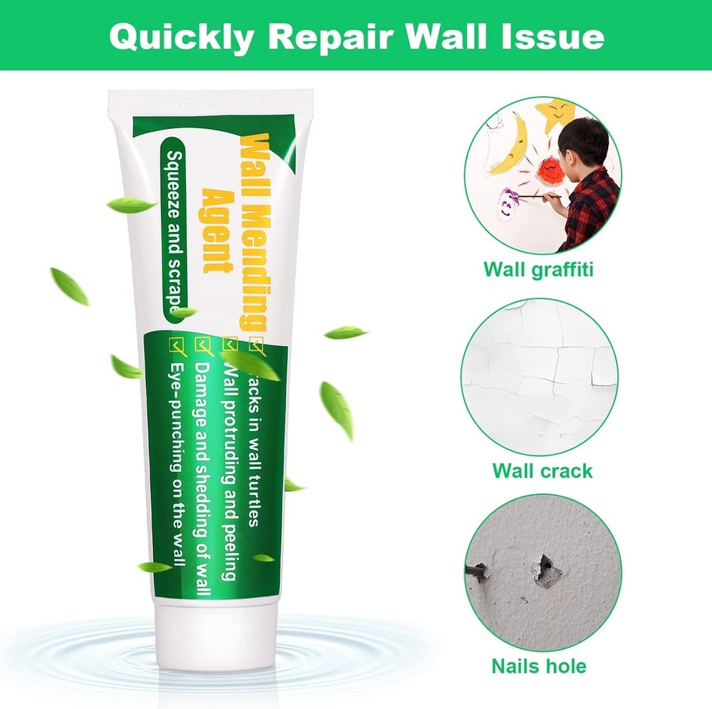 Drywall Repair Kit 2-Pack: Quick, Safe & Waterproof Wall Mending Solution
