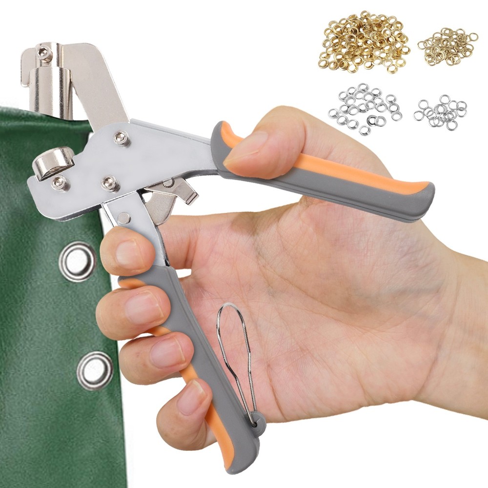 Manual 10mm Rivet Punching Tool with Built In Spring for Easy Operation