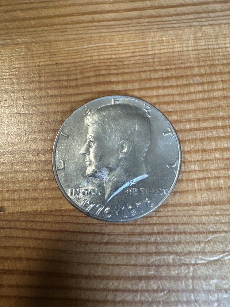 1976 50C Clad Kennedy Half Dollar