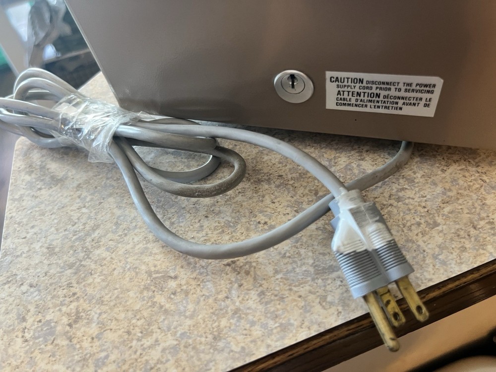 Amano MJR-8000 Computerized Standalone Time Clock See Description