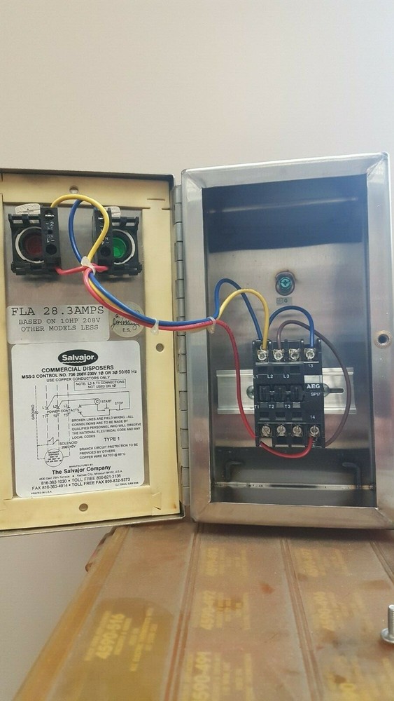 salvajor mss-3 start /stop  assy.