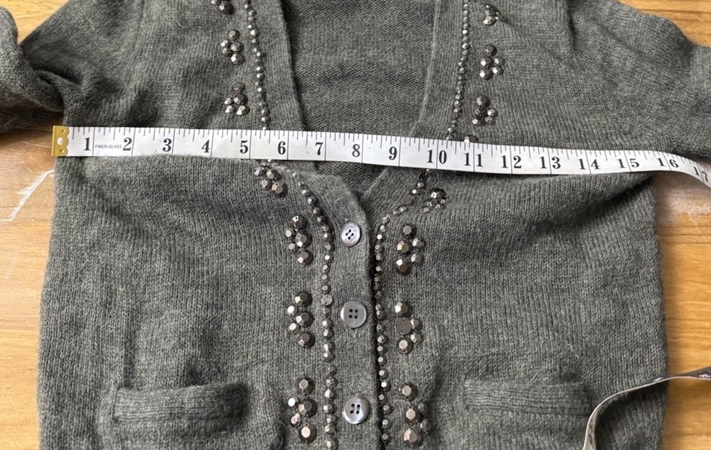 J Crew Cardigan Sweater Alpaca Wool Small