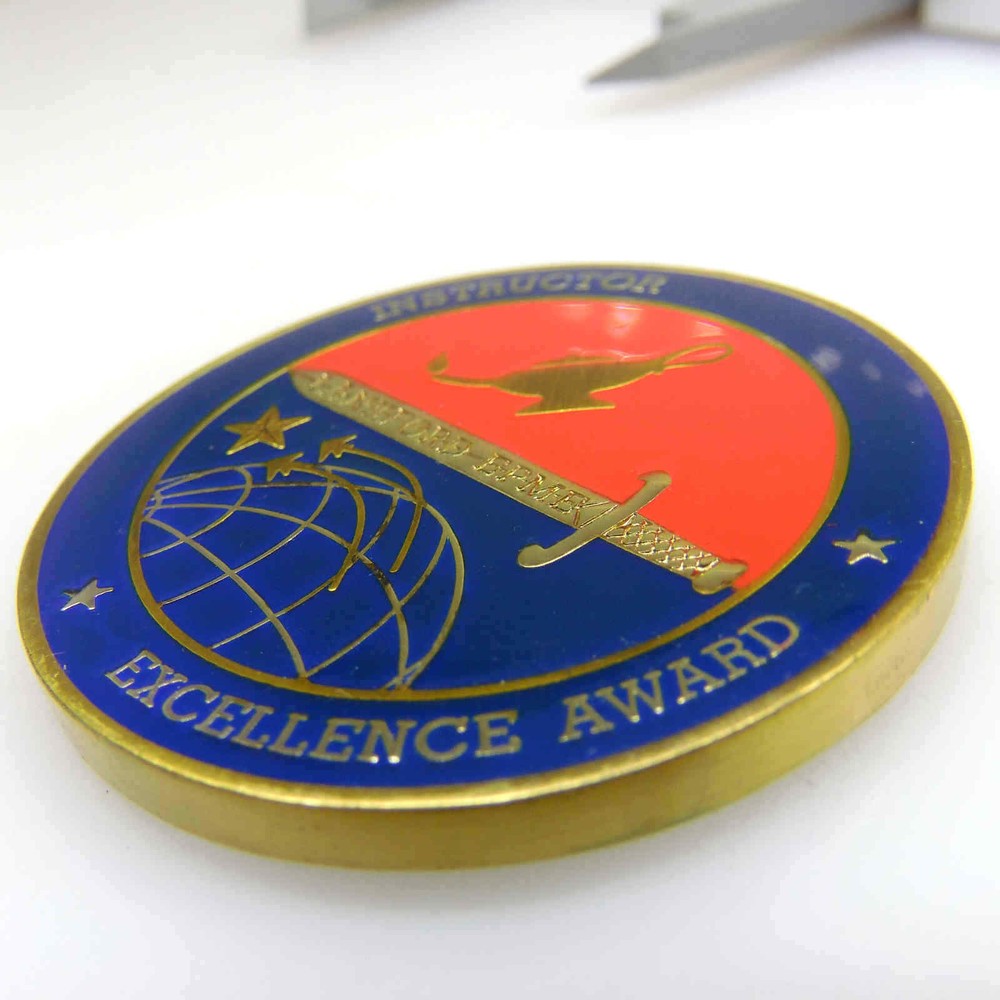 USAF INSTRUCTOR EXCELLENCE AWARD CHALLENGE COIN