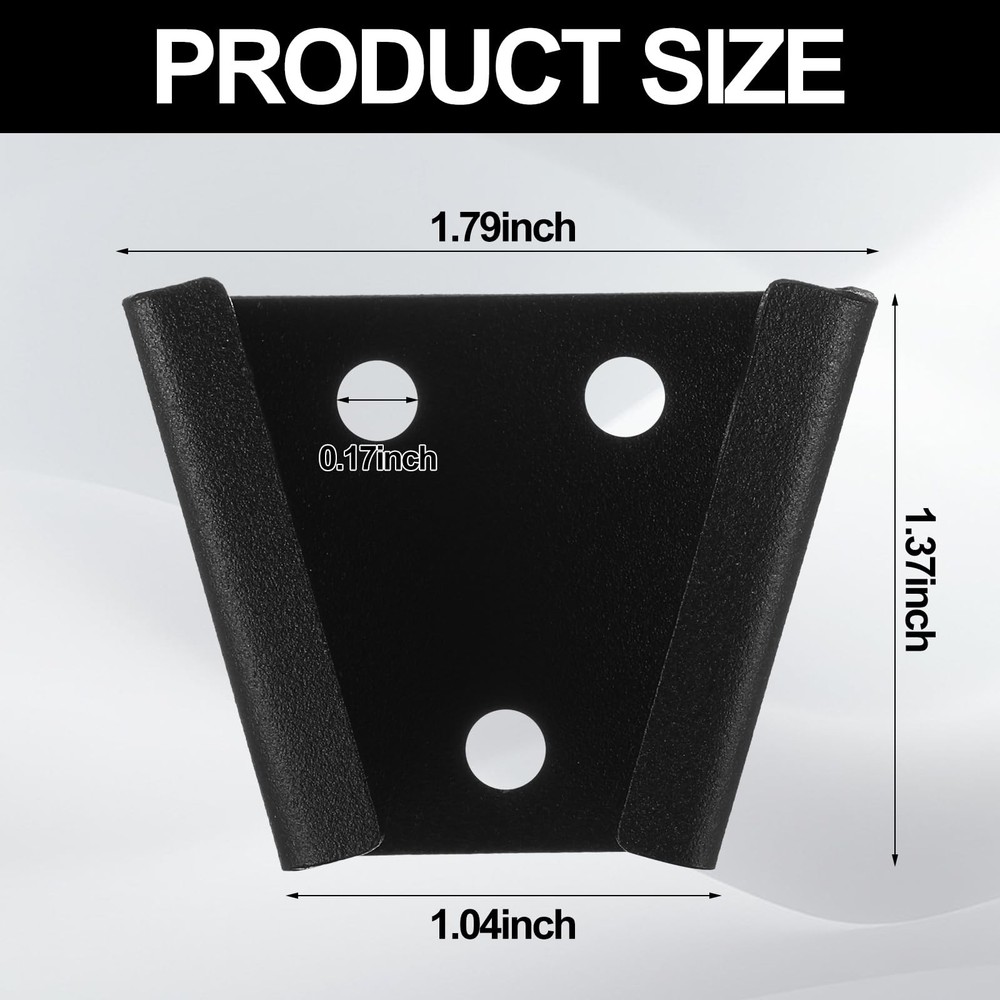Otoolling 2 Pack Plow Controller Dash Mount Handheld Control Bracket Black