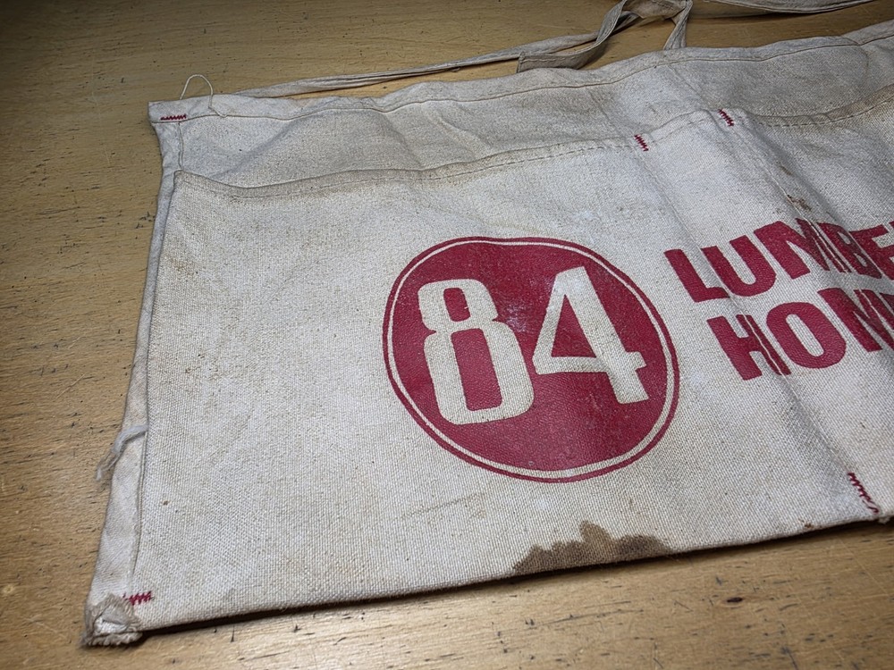 Vintage 84 Lumber Tool Apron
