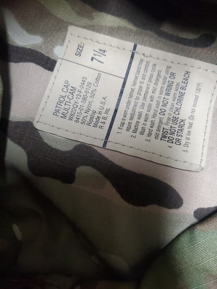 2 Used Cap Hat Size 7 1/4
