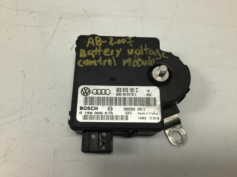 2007 AUDI A8 BATTERY VOLTAGE CONTROL MODULE OEM+