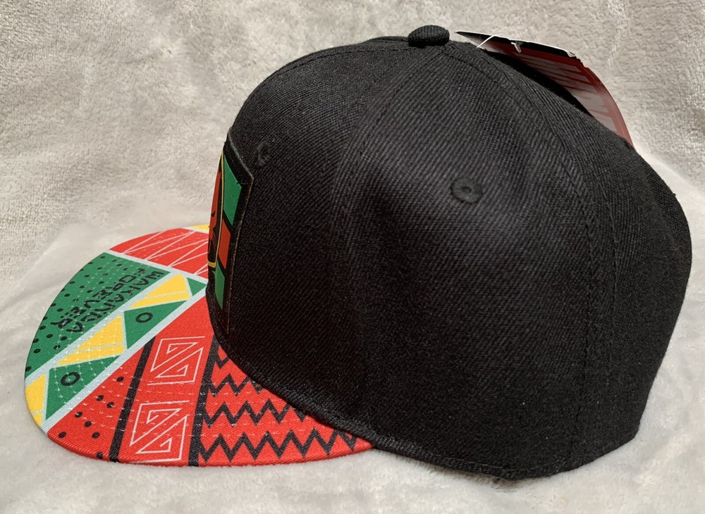 NEW Marvel WAKANDA FOREVER Black Panther Structured 6-Panel Snapback Cap Hat