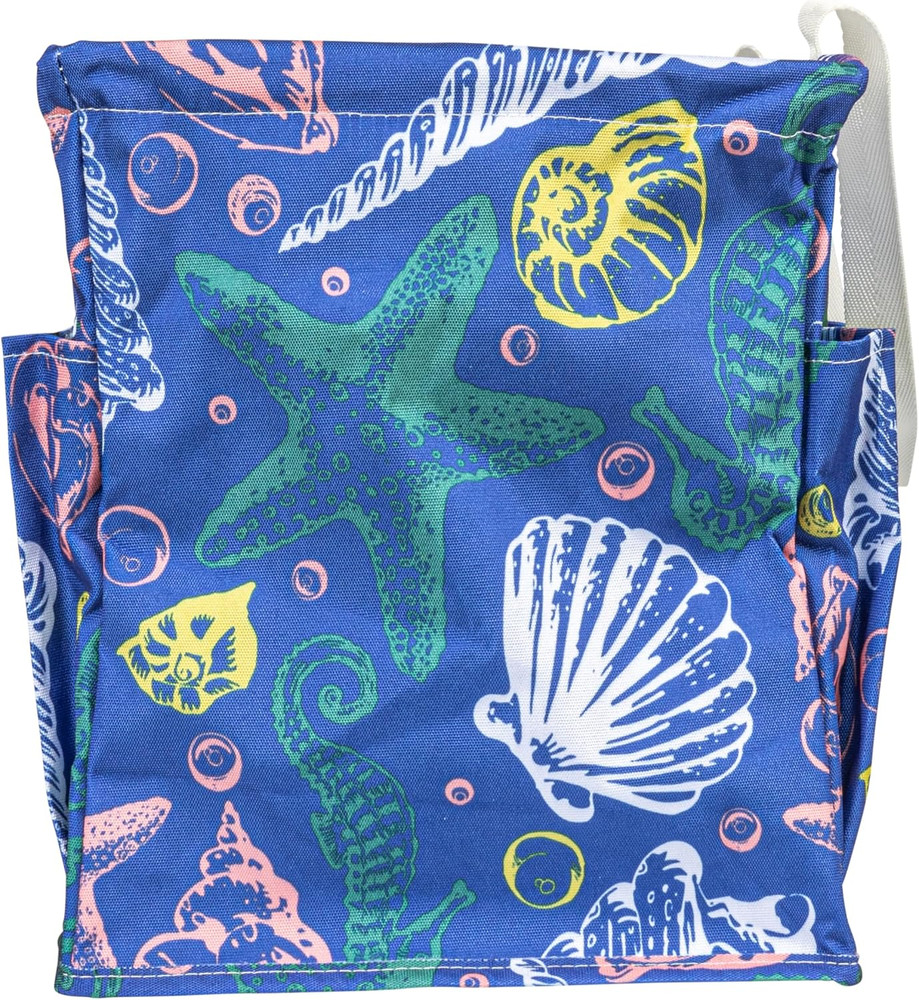 Sea Shell Krush Container All-Purpose Utility Tote with Pockets