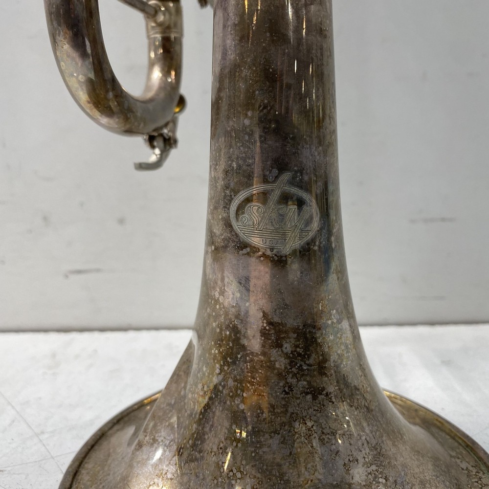 Sky Trumpet Bb Silver Hard Case