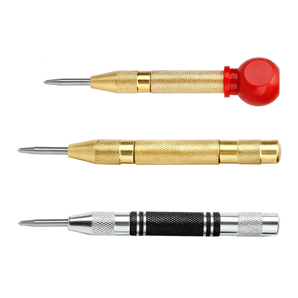 Center Punch Set Automatic Adjustable for Engineering DIY Projects Workshop
