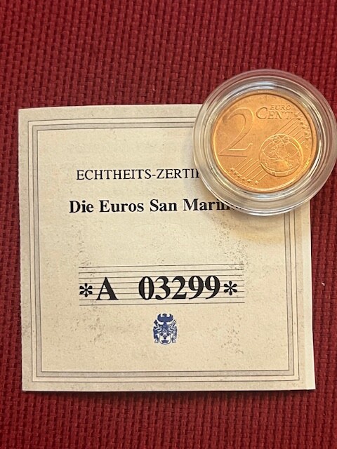 San Marino 2 cent 2006