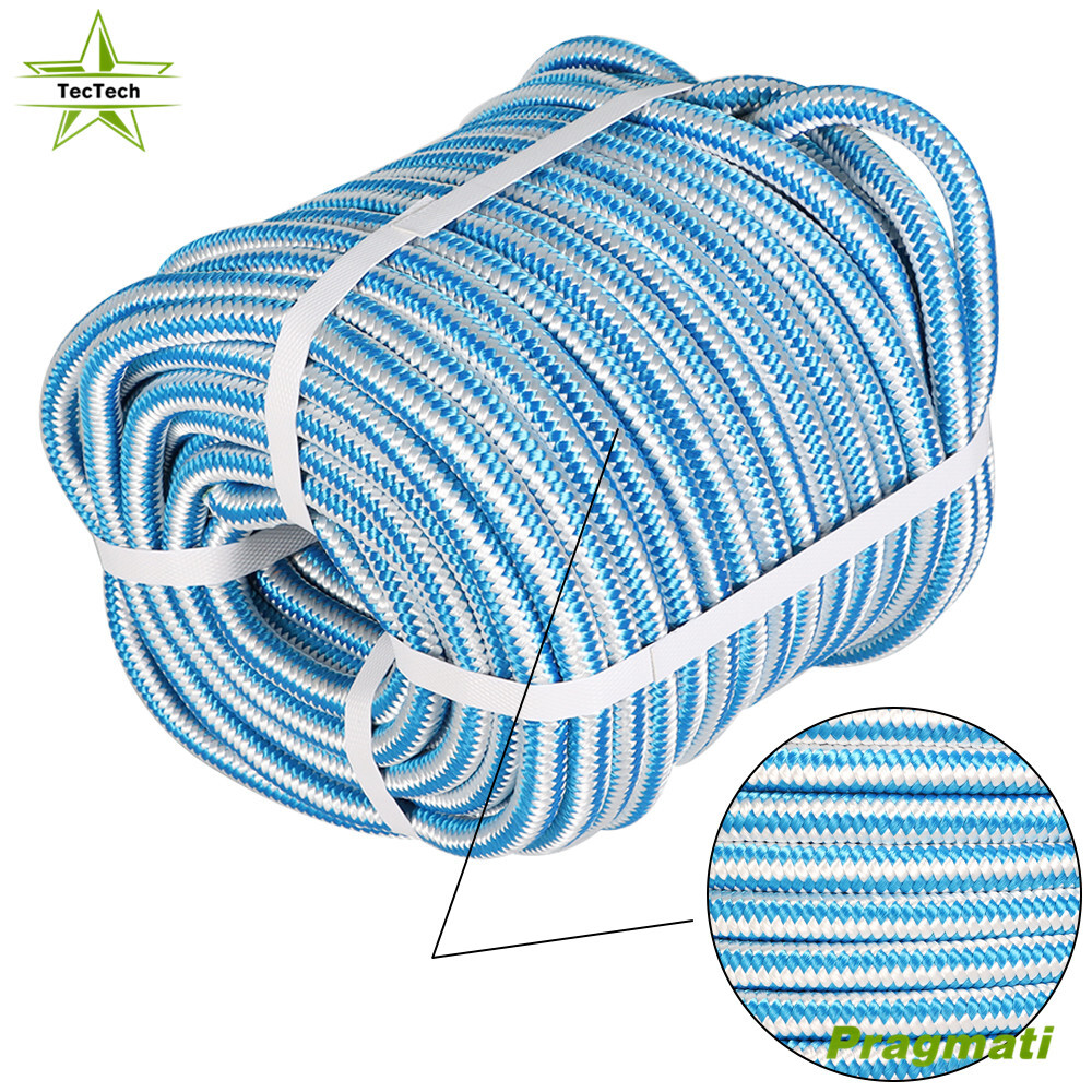 16 Strand Braided Polyester Arborist Rigging RopeStrong Pulling 1/2" x150'