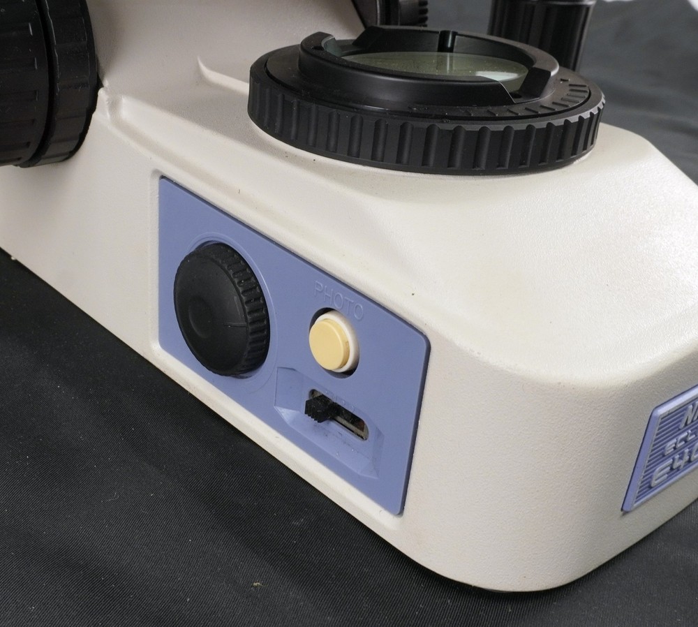Nikon Eclipse E400 Microscope Ergo Binocular 10x Eye Plan 10/40x Objective Lot B