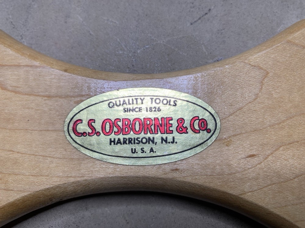 C.O. Osborne & CO. Webbing Stretcher Tool With Rubber End - Read Description