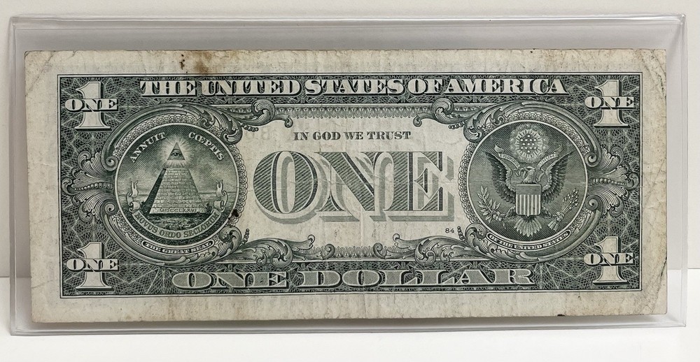$1 2013 B Duplicate FW Star Note B05386028